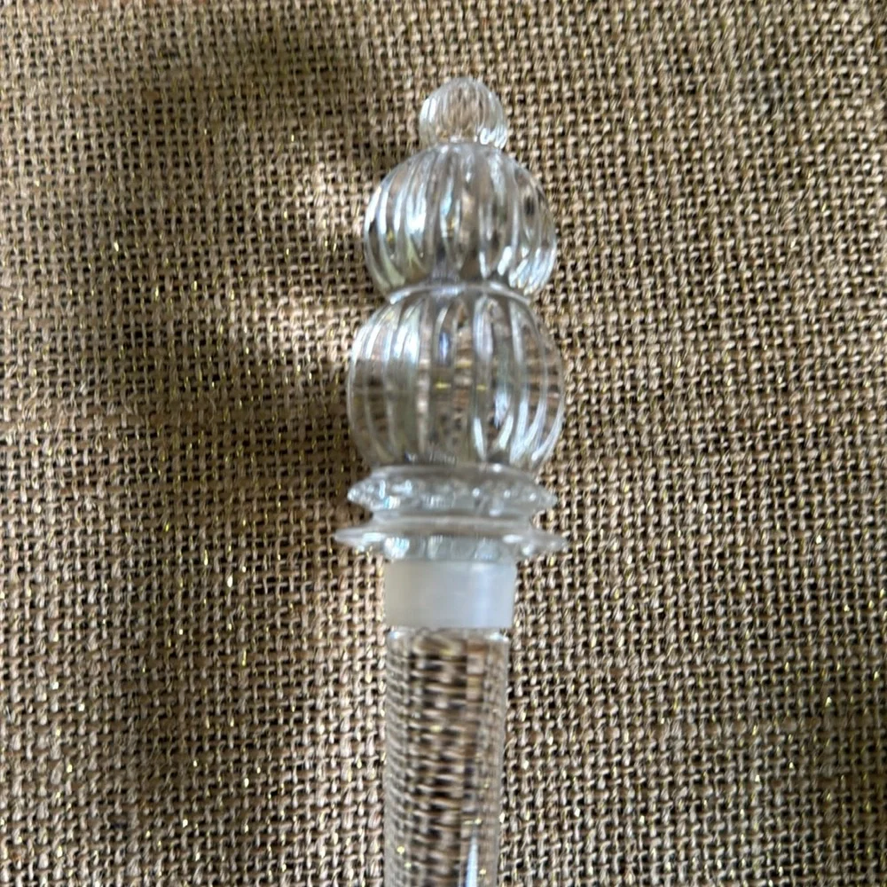 Mikasa Monterey Bottle Stopper Crystal Austria In Original Box